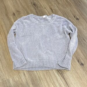 GAP Women's Light Gray Crew Neck Sweater